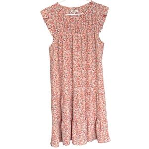 Monteau Los Angeles Sleeveless Floral Dress Size L